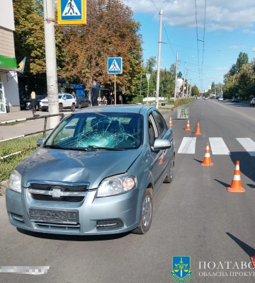 На Полтавщині адвоката підозрюють у нетверезій ДТП, в якій загинула жінка, - прокуратура