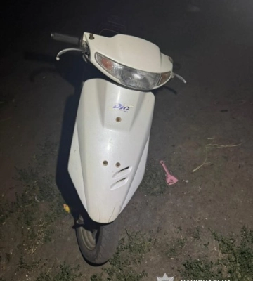 На Черкащині внаслідок тарану мотоцикла та скутера постраждав 16-річний хлопець