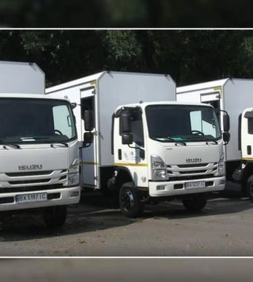 Хмельницкие энергетики получили мастерские на колесной базе Isuzu NP75