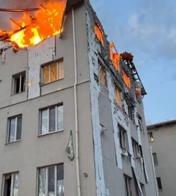 В ОВА показали наслідки атаки Росії на Харків