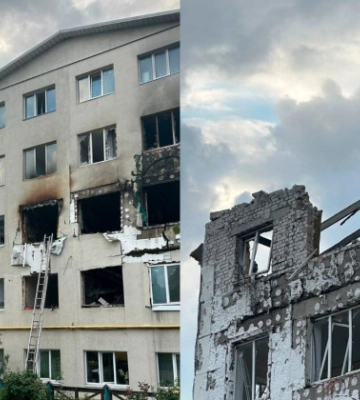 В Харькове российский дрон попал в пятиэтажку — четыре человека погибли, среди них ребенок, фото