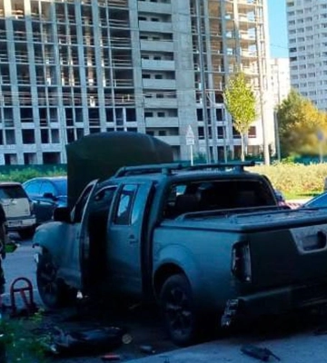 На парковке в Киеве произошел взрыв в авто – КГГА