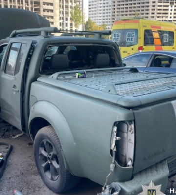 У Києві стався вибух в авто