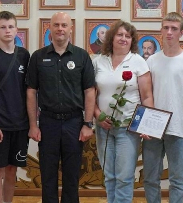 Полтавські підлітки не пішли на провокацію ворога та отримали нагороди від поліції