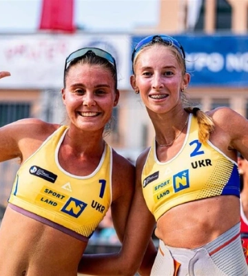 Україна вперше в історії здобула золото чемпіонату Європи з пляжного волейболу U22