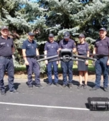 На Кіровоградщині офіцери-рятувальники громад пройшли курс підготовки з керування БПЛА. ФОТО.ВІДЕО