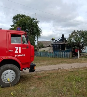На Ковельщині горіла господарська споруда 