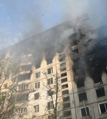 19 домов повреждены в результате двух ударов по Харькову