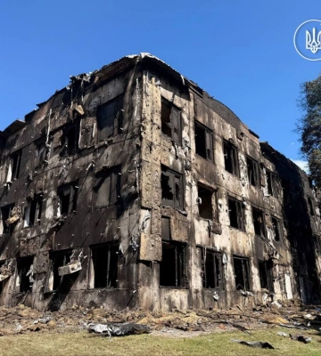 1,5 га засмічених земель, хмари токсичного диму та знищені дерева - перші висновки Держекоінспекції щодо нічної атаки по Сумах
