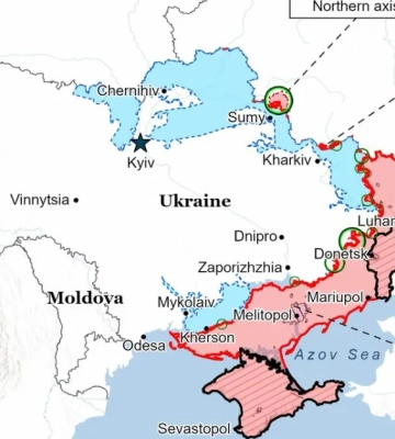 Российские войска захватили менее 1% территории Украины за последние 1000 дней войны