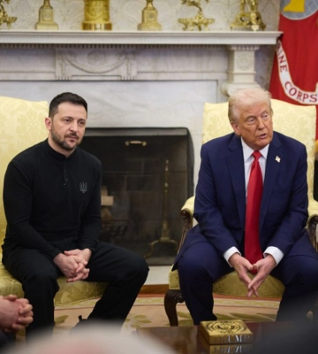Трамп, Зеленський і лідери Європи в Білому домі: онлайн переговорів про завершення війни