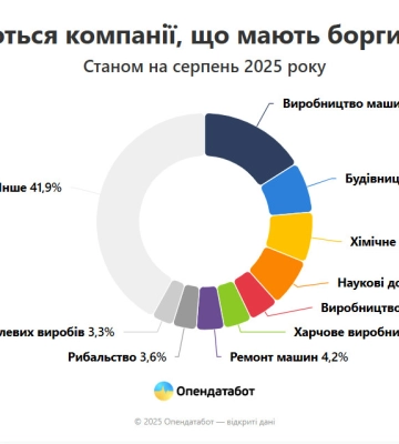 Кількість боргів із зарплати на Харківщині назвали аналітики (інфографіка)