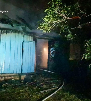 У селі на Львівщині пожежа у приватному будинку забрала життя літньої людини, - ДСНС