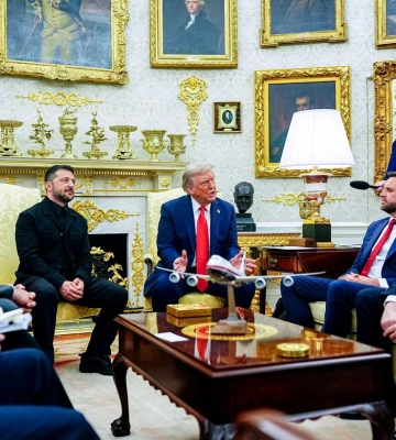 Встреча Трампа с Зеленским и европейскими лидерами завершилась