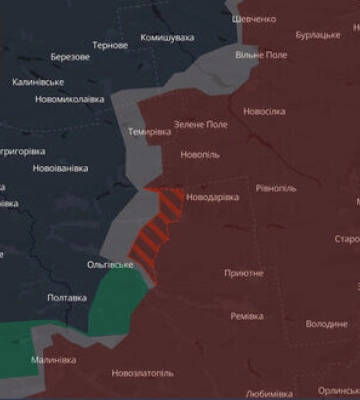 Армія РФ просунулася на Донеччині, Запоріжжі та біля адмінкордону з Дніпровщиною, - DeepState