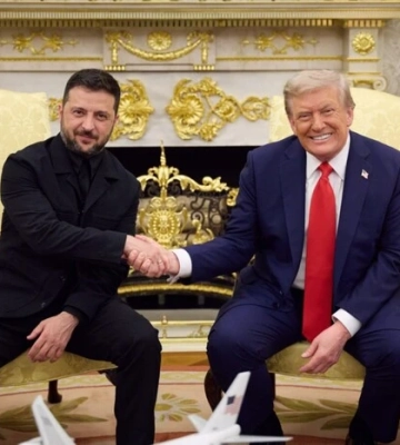 З’явилося відео, як Трамп готувався до зустрічі із Зеленським