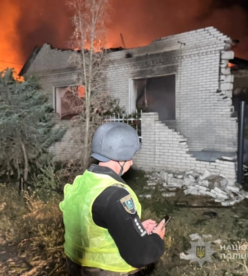 Дрони ворога вночі атакували Охтирку та Ізмаїл: у містах сильні пожежі, є поранені 