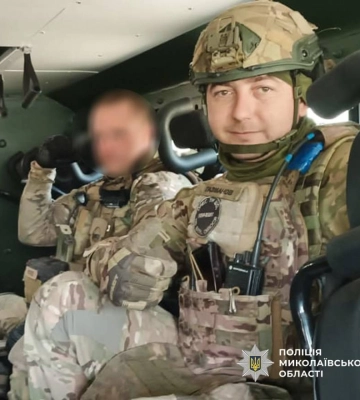 Боєць батальйону «Миколаїв» після тяжкого поранення працює консультантом з ветеранської політики обласного главку поліції
