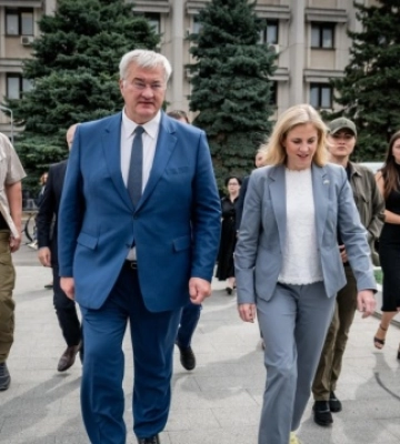 Глава МЗС Австрії прибула з візитом в Одесу