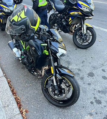 У Миколаєві патрульні затримали водія мотоцикла Kawasaki, що перебував у розшуку
