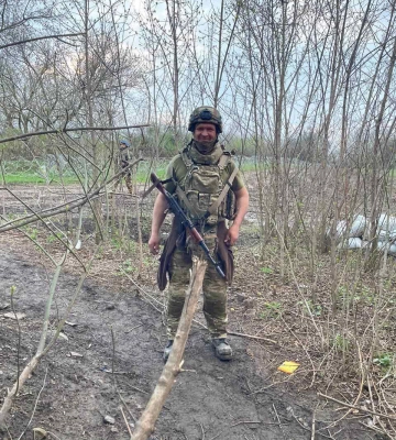 «Не вагався жодної хвилини»: історія волинського поліцейського, який майже два роки на фронті