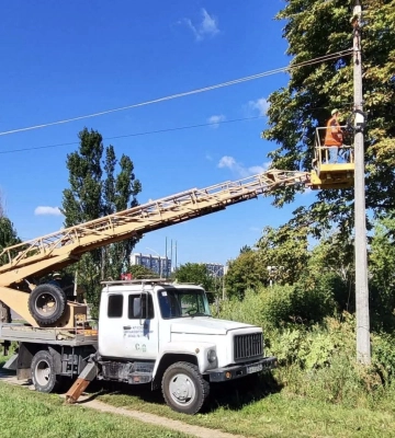 У Сумах на Баранівці оновили вуличне освітлення