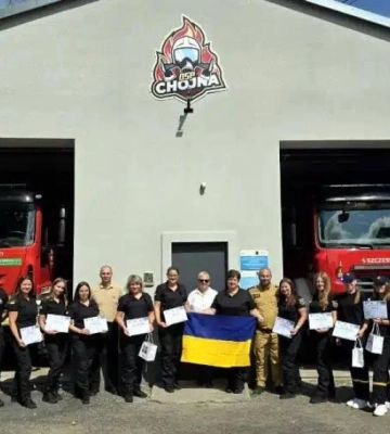 Жінки-добровольці з Рівненщини взяли участь у Міжнародних навчаннях