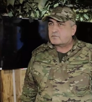 Появилось видео атаки на генерала РФ в Курской области
