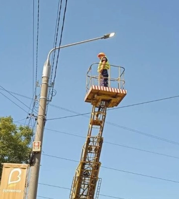 У Львові на Пасічній замінили понад сотню ліхтарів на сучасне LED-освітлення