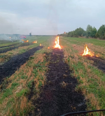 За добу вогнеборці Закарпаття загасили 3 пожежі сухої рослинності