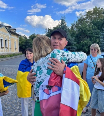 Понад 2 роки у російському полоні: у Луцьку зустріли захисника Володимира Киндюка