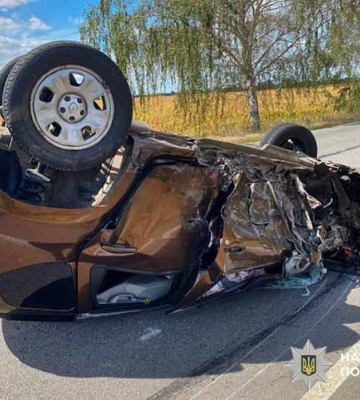 У Миргородському районі зіткнулися два автомобілі Ford та Renault