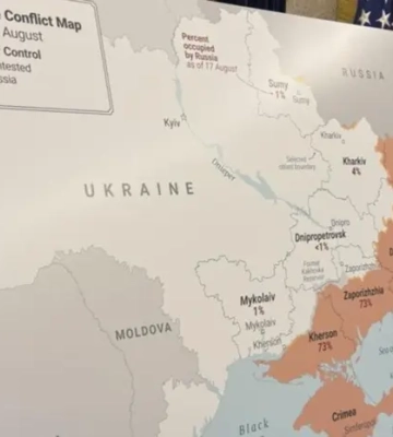 Зеленський розказав, навіщо привіз свою карту України до Білого дому