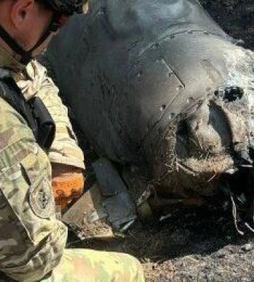 У лісі на Полтавщині вибухотехніки знешкодили бойову частину ворожої ракети
