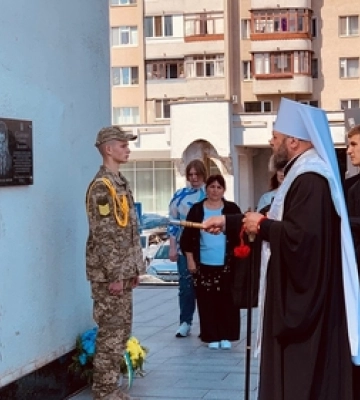 У Луцьку відкрили меморіальні дошки загиблим воїнам-депутатам 