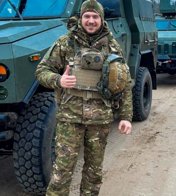 Від патрулювання у громаді до оборони країни на фронті: історія поліцейського з Одещини