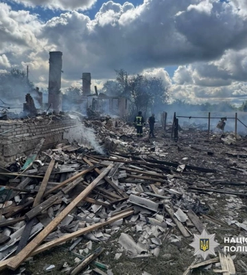 Поліція показала наслідки вчорашніх прильотів по Сумщині