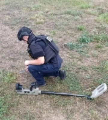 На Кіровоградщині сапери ДСНС знищили п’ять артилерійських снарядів часів Другої світової війни