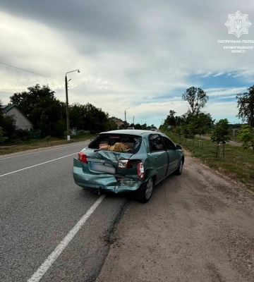 На Кіровоградщині зіткнулися Opel і Daewoo