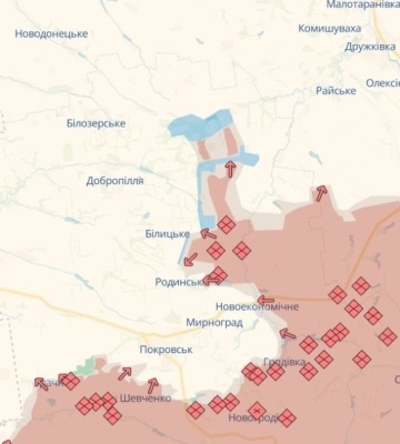 Российская армия на смогла закрепиться под Добропольем – ВСУ