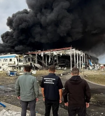В Мукачево ракета РФ попала в завод американской компании по производству электроники