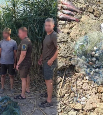 На Одещині браконьєри наловили риби на понад 177 тисяч гривень