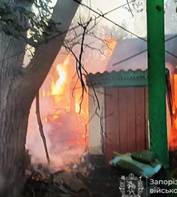 Росіяни за добу 584 рази били по Запорізькій області, є поранена
