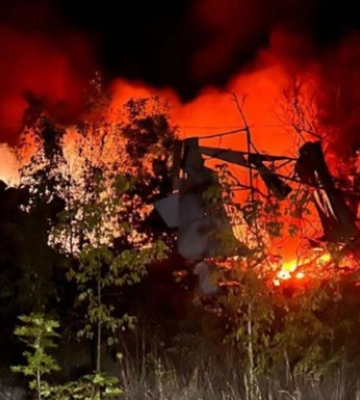 У Чугуєві росіяни вдарили по непрацюючому цивільному підприємству