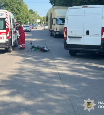 У Гадячі вантажівка збила 75-річного електровелосипедиста