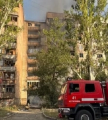 Массированный удар по Константиновке на Донетчине: поврежден ряд домов и газопровод. ФОТОРЕПОРТАЖ
