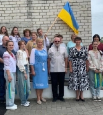 У селі на Волині відбулися урочистості до Дня Незалежності України