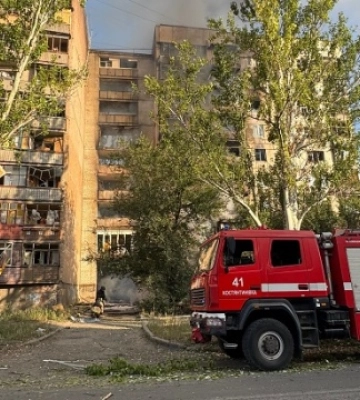 Війська РФ обстріляли Костянтинівку - є поранений, пошкоджена газорозподільна станція