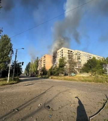 Окупанти завдали ударів по Костянтинівці, пошкодивши газопровід