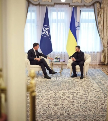 Зеленський у Києві провів зустріч із Рютте